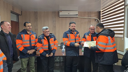 قهرمانان گمنام جادههای کوهستانی: دیدار فرماندار با راهداران در آستانه زمستان